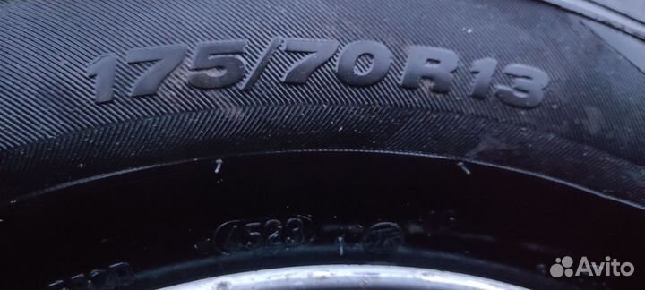 Литье диски r13 4x98 с летней резиной