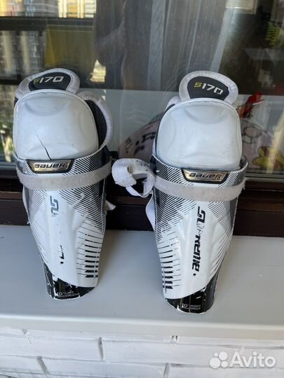 Щитки, наколенники хоккейные Bauer supreme s170