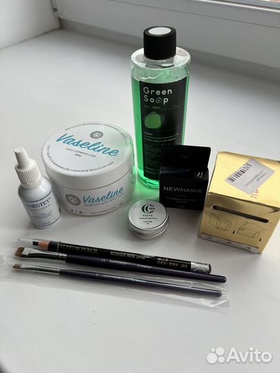 Расходные материалы для перманентного макияжа