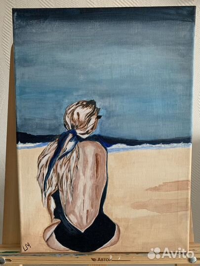 Картина холст акрил