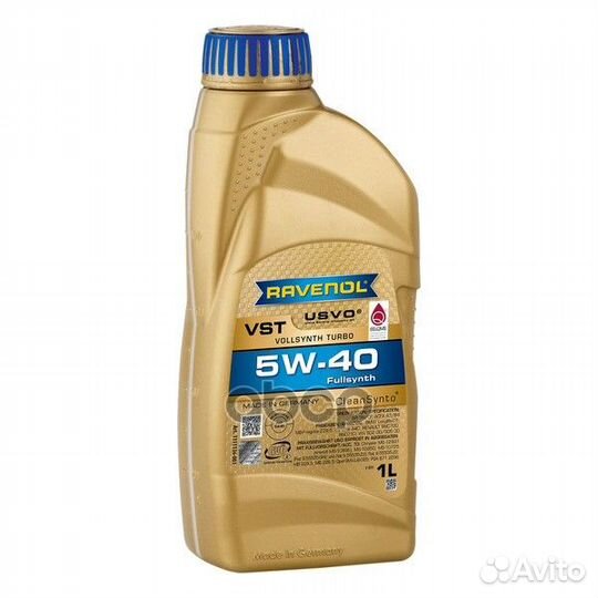 Масло Ravenol 5/40 VST A3/B4 CF/SN синтетическое 1