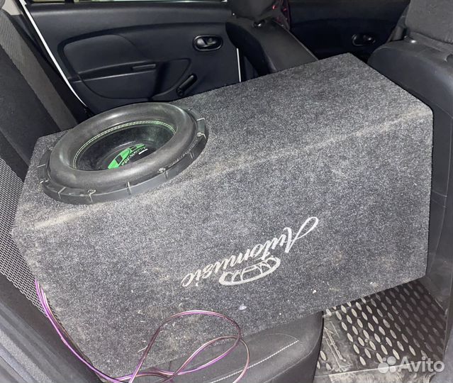 Сабвуфер моноблок музыка в сборе