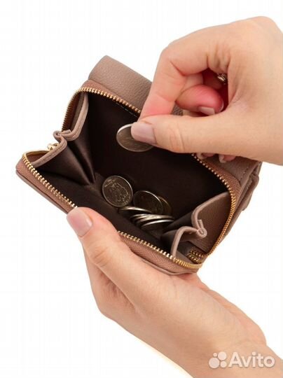 Кошелек на магнитной кнопке