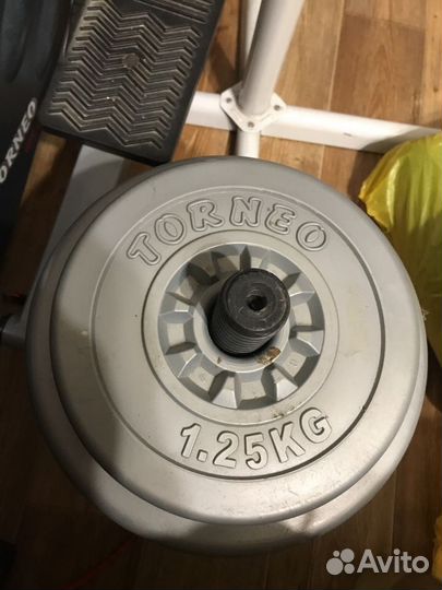 Гантели разборные