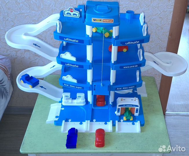 Парковка Полесье aral-2 + 7 машинок