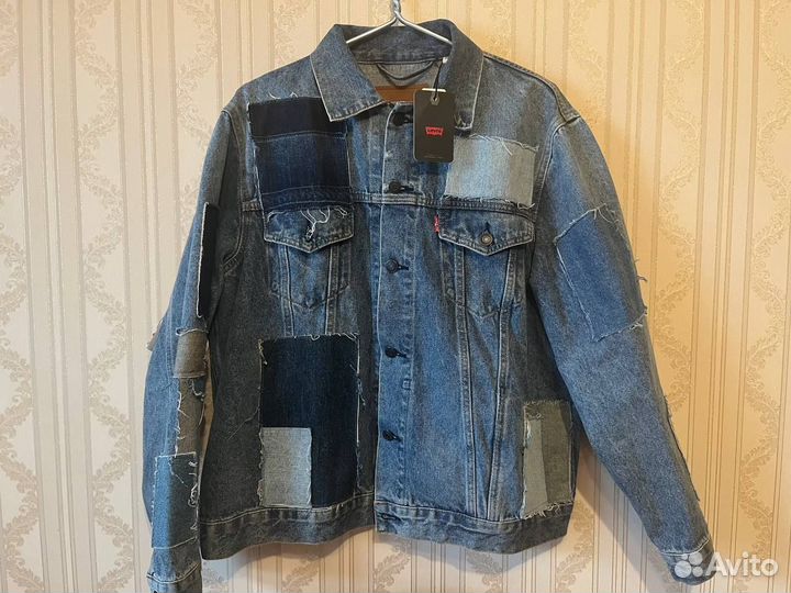 Джинсовая куртка levis