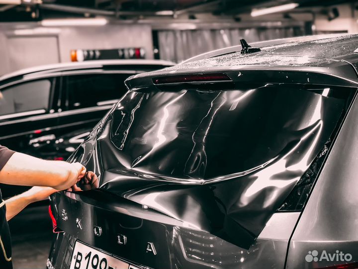 Тонировка стёкол авто