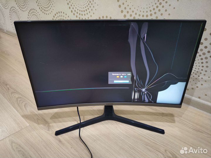 Монитор изогнутый samsung c27r500fhi