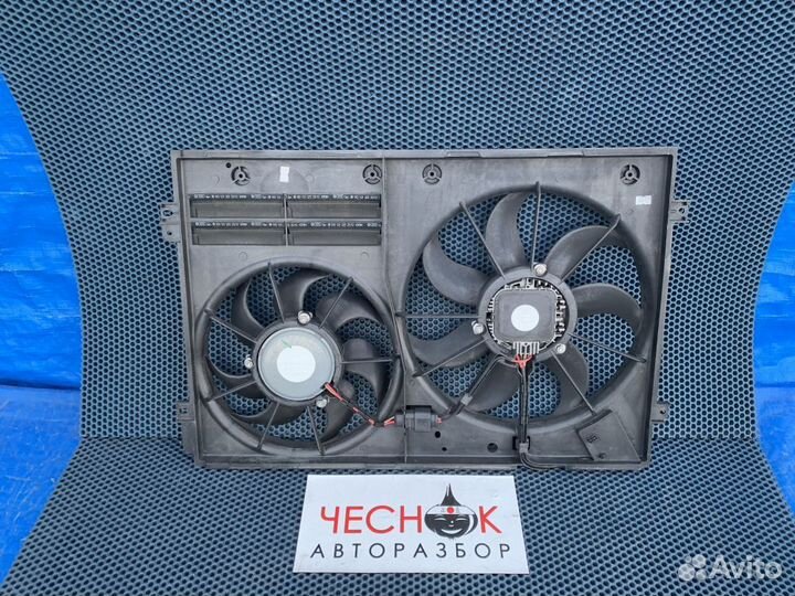 Диффузор радиатора VW Tiguan NF