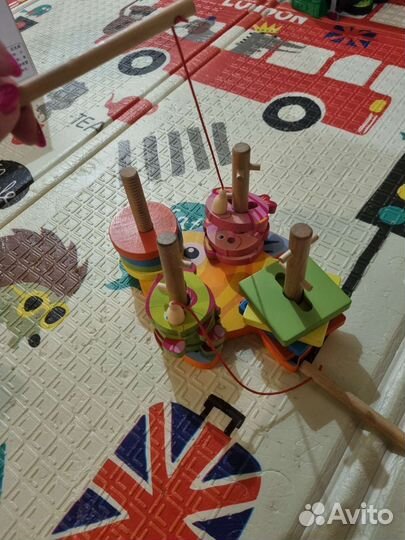 Игра рыбалка детская