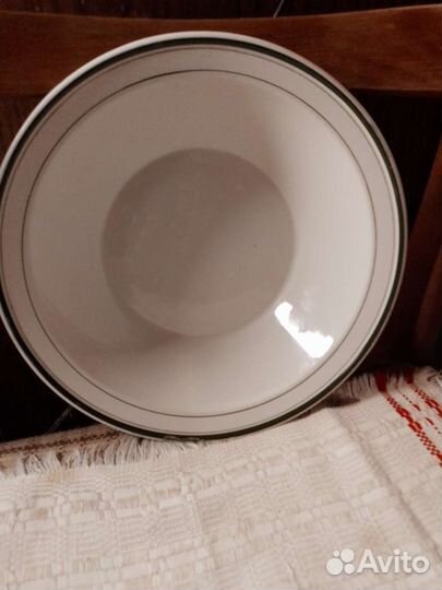 Тарелка-блюдо Кузнецово, винтаж