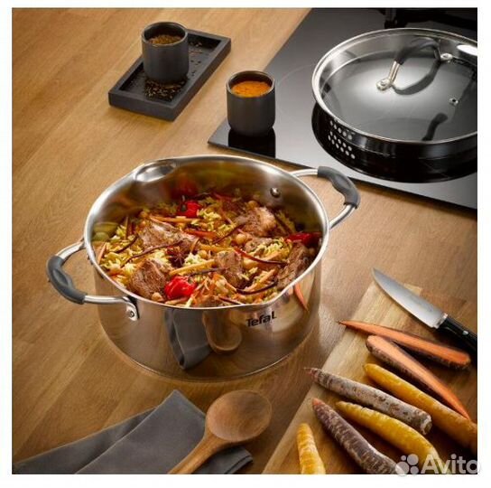 Набор посуды Tefal Illico G744SB74, 11 предметов