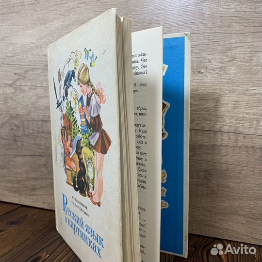 Книга Для Детей Русский Язык В Картинках СССР