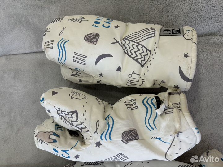 Конверт зимний и муфта leokid