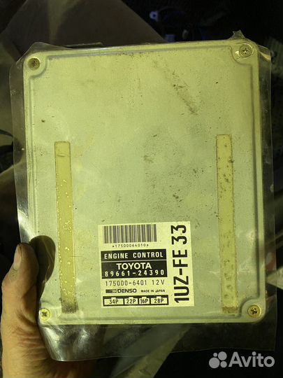 Эбу 1uz fe non vvti 89661-24390