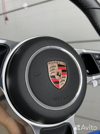 Руль porsche с подушкой