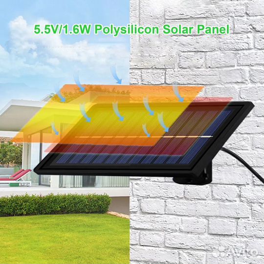 Светильник от солнечной батареи