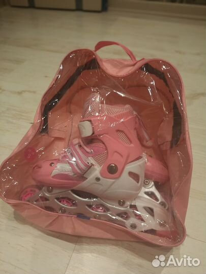 Коньки роликовые детские, р.31-34