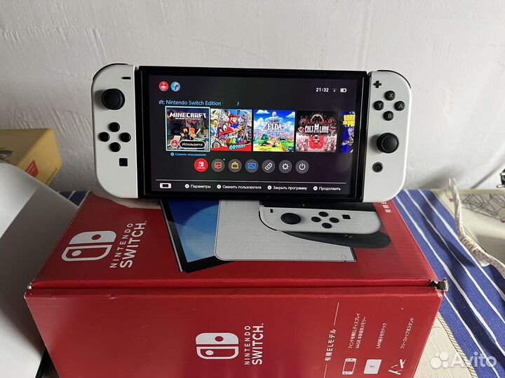 Nintendo switch oled прошитая