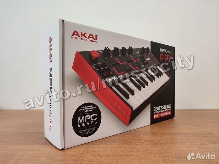 Akai Pro MPK Mini Play MK3 миди-клавиатура