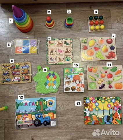 Развивающие игрушки деревянные