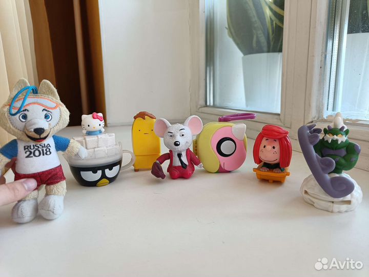 Игрушки из макдональдса