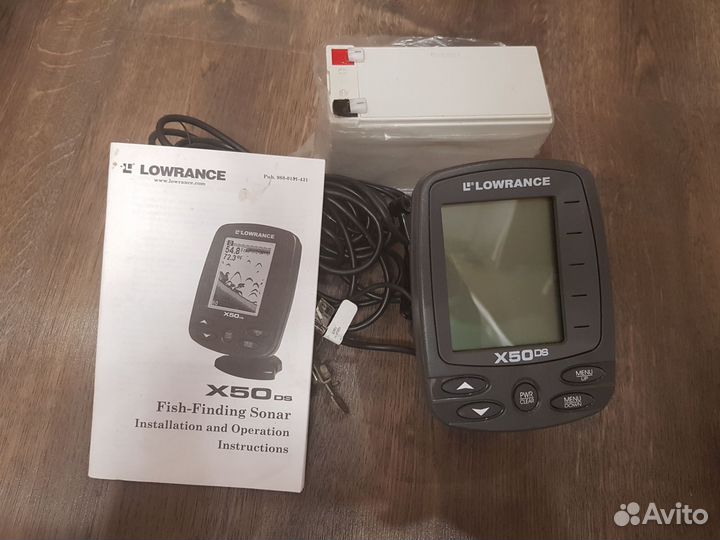 Эхолот lowrance x50ds