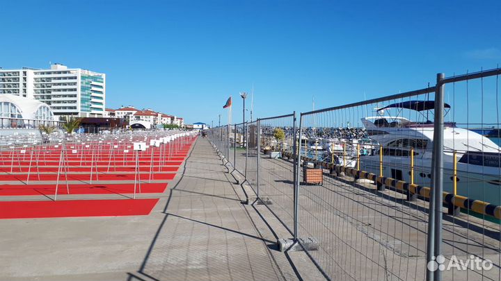 Заборы/ ограждения / фан-барьеры / силовые