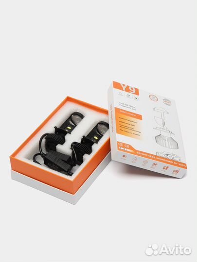 Led лампы h4 с линзой