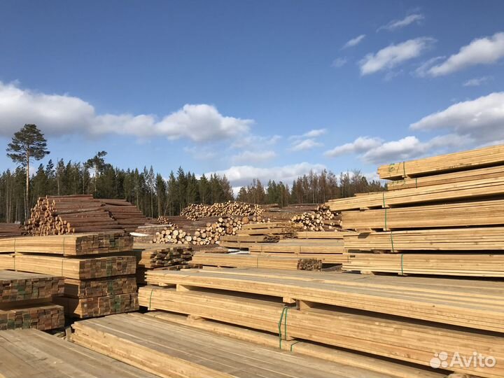 Пиломатериалы брус доска от производителя