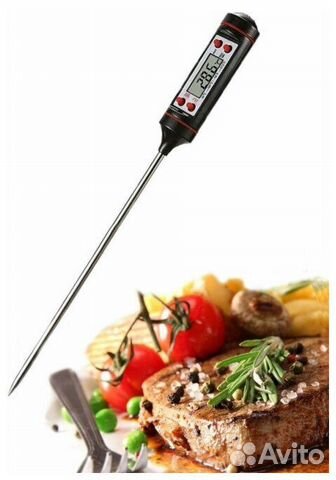 Кулинарный термометр, с щупом 15 см