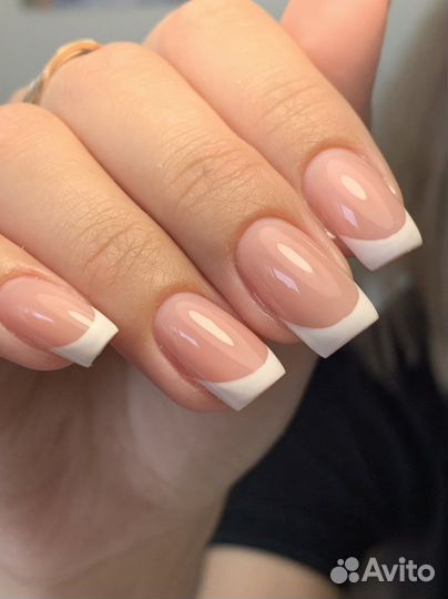 Маникюр наращивание ногтей