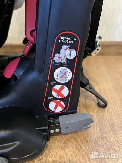 Детское автокресло 9 до 36 кг capella isofix