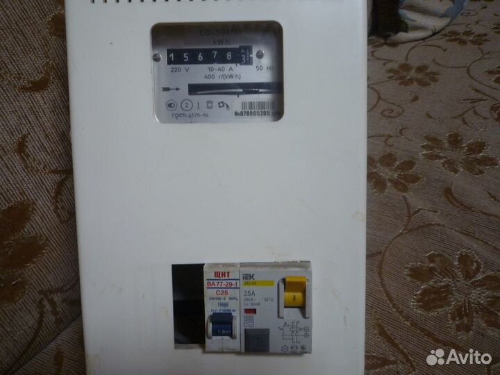 Счётчик злектрический