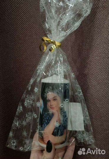 Декоративные свечи с Вашим фото