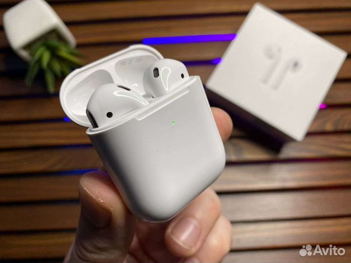 Наушники Apple AirPods 2 Airoha Premium White