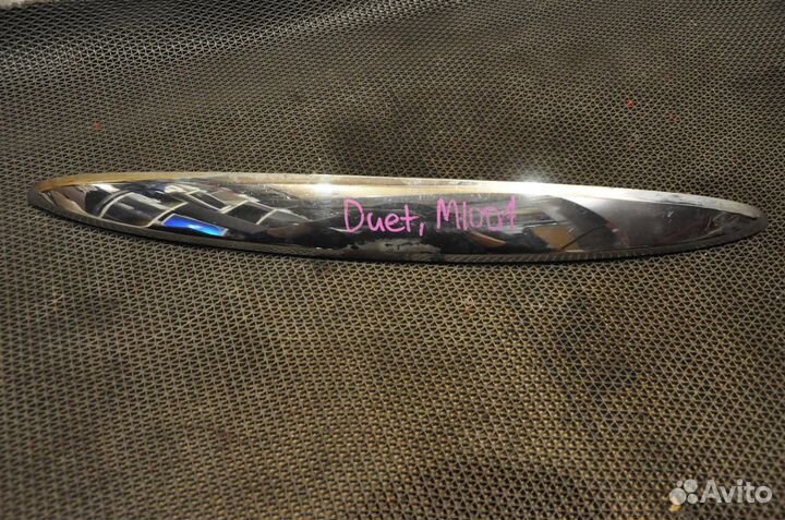 Накладка багажника toyota duet M100A