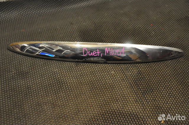 Накладка багажника toyota duet M100A