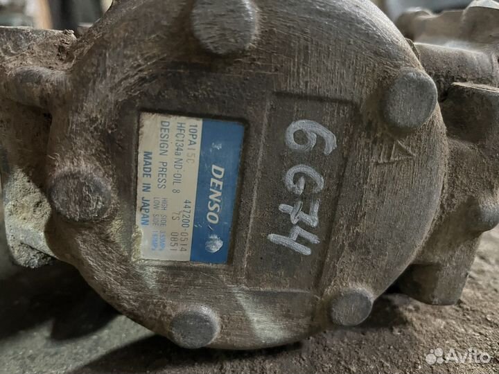 Компрессор кондиционера Mitsubishi Pajero 2