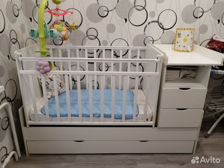 Детская кроватка трансформер