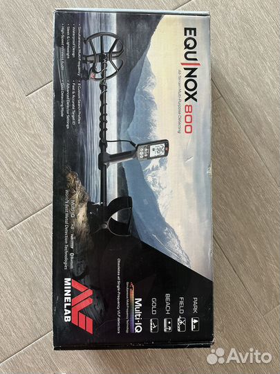 Металлоискатель minelab equinox 800