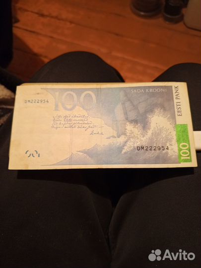 Эстония сто крон 2007