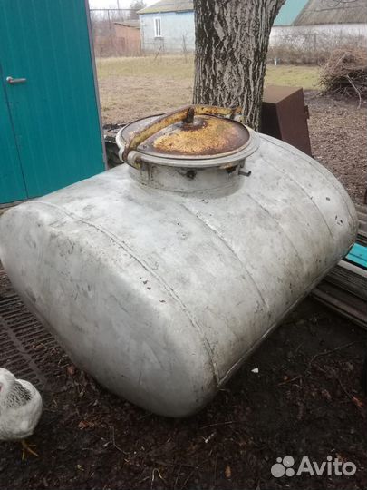 Бочка алюминиевая бу