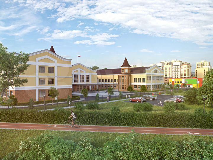 2-к. квартира, 65,8 м², 2/16 эт.