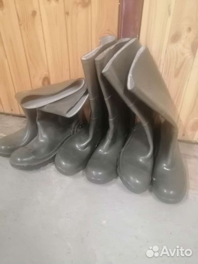 Резиновые сапоги, ботинки