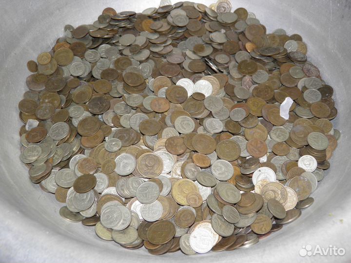 Монеты СССР 1961-1993г- 8450гр