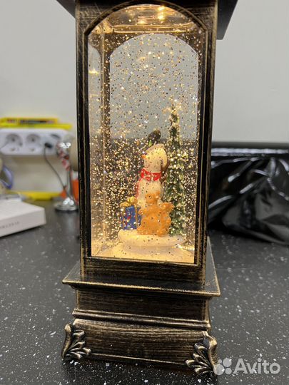 Новогодний музыкальный фонарь 