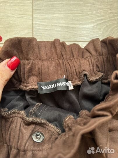 Юбка женская коричневая 42