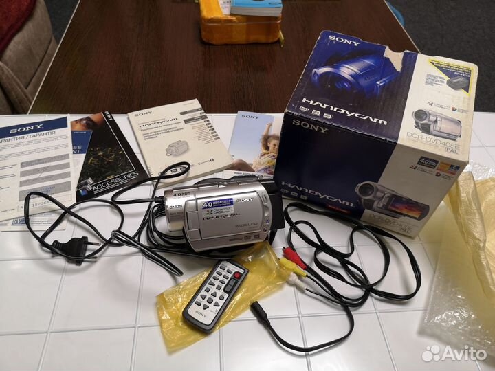 Видеокамера sony DCR-DVD408E