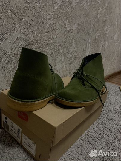 Мужские ботинки Clarks 43 размер